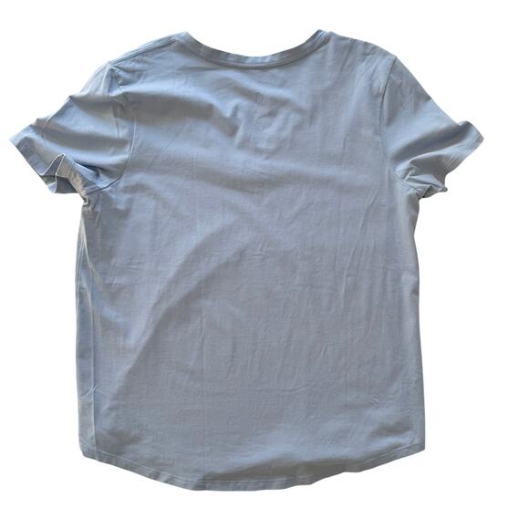 lululemon Love V-Neck T-Shirt Women’s Size 10 Soft Short Sleeve Classic Tee - Picture 2 of 8